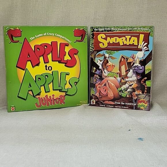 Apples to Apples Junior Game and Snortal game - Picture 1 of 13